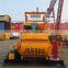 New type spiral twin-shaft concrete mixer machine JSS500 , more efficiency, more movable concrete mixer machine