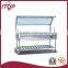 with glass top kitchen cold bain marie