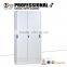 Knock down extendable rolling door storage cabinets