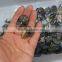 natural small labradorite crystal water drop shape pendants with different sizes