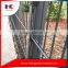 Diamond shaped steel wire mesh fence