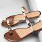 CX303 women nice slippers with pin buckles