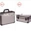 2016 Sunrise Hard Side Aluminum ABS Carrying Cosmetic Case With LED Lights Wholesale