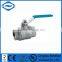 2pc bsp bspt npt thread stainless steel ball valve
