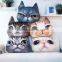 Cat pillow case home decorative cushion sofa chair car seat pillow unfilled wholesale