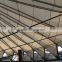 Typhoon Reisistance Umbelliform Cable Net Tension Membrane Structure Canopy with permanent PTFE Coated Fiber Glass Fabric