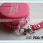 Cake shaped silicone purse