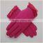 China Woolen Glove Manufacturer Pink Magic Glove