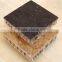 Wood surface aluminium honeycomb panel for decorative uses