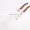 3cr14 stainless steel knife forged color wood handle meat knife and fork set