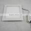 Aluminum housing 3w square/ flat led panel lights with ce rohs approved