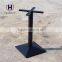 Cast iron table base, foshan factory direct sale, square table base for two