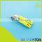 Fruit & vegetable tool stainless steel garlic press with plastic handle