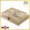 Wooden Chocolate Box with Hinged lid