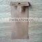 200gsm Brown/white Cardboard Ppaer Material And Matte Surface Handling Gift Paper Card for Keychain