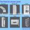 2016 New stainless steel Shower Panel LN-S9103 and suit for shower enclosure