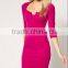 2015 wholesale sexy ladies casual bandage dress custom high quality cheaper wholesale bandage dress