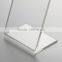 8.5*11 clear L shape acrylic sign holder