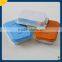 Aluminum Foil Airline Food Packing Container With Colorful Lids