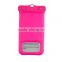 new design plastic pvc waterproof cell phone pouch