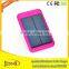 5000mAh solar mobile charger for iPhone/Samsung/Blackberry , solar charger 5000mah with 5V solar panel