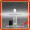 Cheap mini perfume glass bottle with stainless steel ball with clear roll on perfume glass bottle
