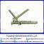 Countersunk head self-tapping screws with hexalobular slot