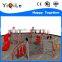 Huge children outdoor fitness used amusement park equipment