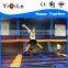 Indoor trampoline park gymnastic square trampoline best trampoline brand