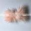 8CM Wholesale Mink Fur Bow Custom Mink Fur Plate