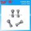 Standard size track shoe nut bolt and nut