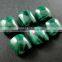 8x9mm Thick Square Peacock Green Malachite Cabochon DIY Supplies Findings 4140008