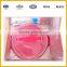 Sqare Shaped Insulated Clear Lunch Bag/cooler bag