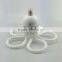 CE China hot sale cfl tricolor 5u flowers 105w energy saving lamp