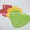 Fruit Shapes Apple Shapes Heat Resistant Pot Holder Pot Trivet Table Decoration