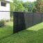 Green color 100x100 opening 6ft chain link fence for greenfield