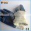 Full Coated Nitrile Dipped Interlock Liner Waterproof Glove with Safety Cuff