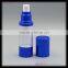 120ml Blue Round Personal Care Makeup Vacuum Bottle Cosmetic Airless Bottle