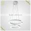 Energy Saving New Design LED Pendant Light with White Metal Lighting