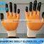 3/4 coated nitrile gloves Double dipped nitrile glove