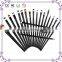 Professional 20pcs foundation eyeshadow eyeliner cosmetic makeup brushes