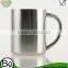 Stainless Steel Coffee Mug Tumbler Camping Mug Double-deck Bilayer Cup 230ml