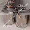 Cylindrical Stainless Steel Pail Bucket with Airtight Cap