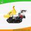 Small rubber track undercarriage for agriculture equipment