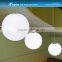 led holiday lighted ball/garden ball with plastic base