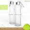 Borosilicate Unbreakable Glass Water Lemon Bottle