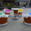 Ice cream table and chair for hotel or bar