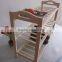 eco-friendly natural wood shoe shelf