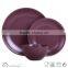 Hot Sale Pink Glazed Crockery Dinner Set