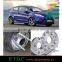 4pcs 4X108 63.4CB 25mm Thick Hubcenteric Wheel Spacer Adapters For FordFiesta